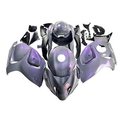 Fairings Kit For Suzuki Hayabusa GSXR1300 2008-2020 Grey Blue Purple Chameleon