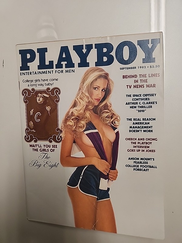 Playboy September 1982 Playmate Connie Brighton Actress Fran Jeffries
