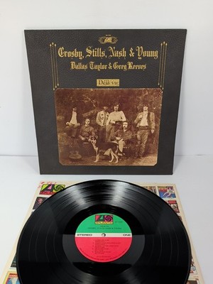 Crosby Stills Nash & Young - Deja Vu (Vinyl LP, 1970) Original Textured Cover EX