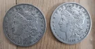 1889 O Morgan Silver Dollar, Lot Of 2