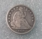 1839-o Seated Liberty Dime. VG-F.  210103