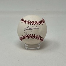 Johan Santana Autographed Minnesota Twins New York Mets ROML Baseball JSA COA