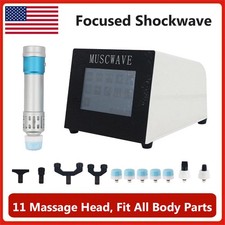 NEW Focused Shockwave Therapy Machine Touch Screen ED Treatment Pain Relief US
