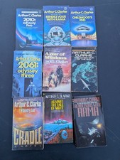 Arthur C. Clarke Book Lot 2010 2061 Odyssey Rama Childhood's End Sci-Fi Vintage