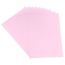 10 Pcs Shrink Plastic Sheets, 8x12 Inch Shrink Films Paper, Light Pink