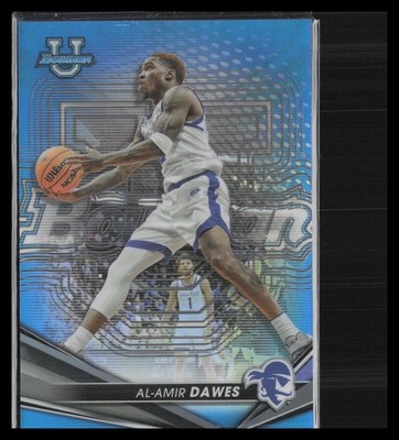 2022-23 Bowman University Best #45 Al-Amir Dawes Blue Refractors #/150
