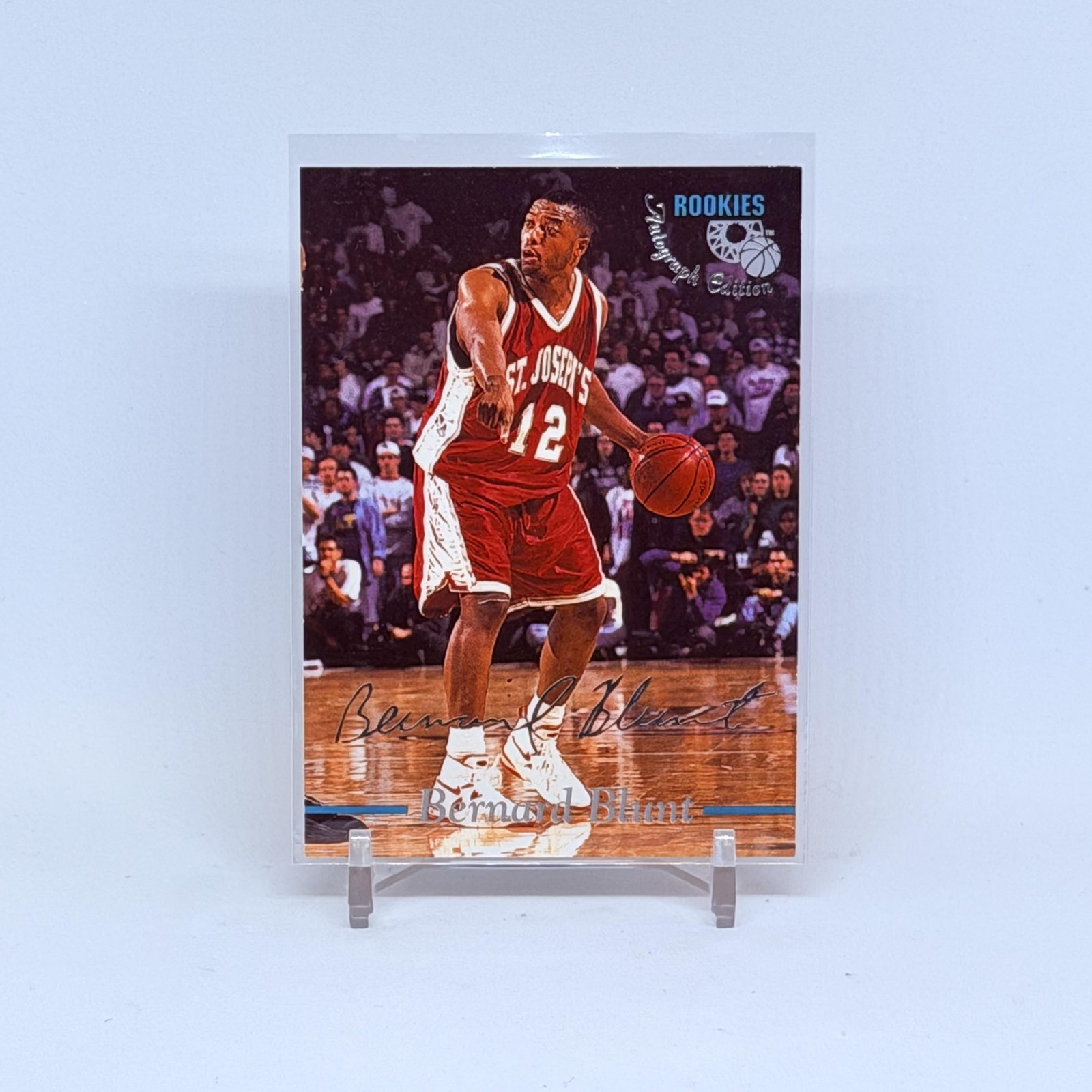 1995 Classic Rookies #65 Bernard Blunt Autograph Edition