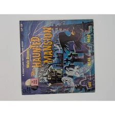 Vintage Walt Disney Presents The Haunted Mansion Record & Book LLP-339