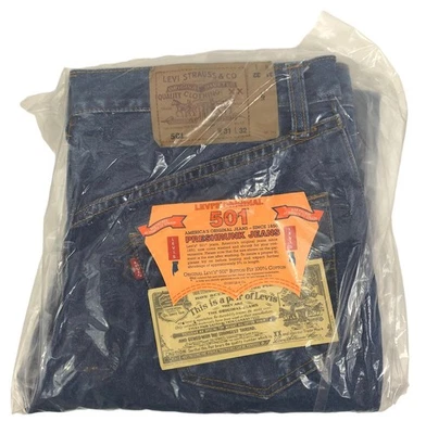 Jeans Levi's 501 Vintage 1993 Nuovi W31 L32