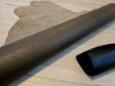 4-5oz MATTE SMOOTH TAUPE BROWN M-SOFT LEATHER HIDE PANEL,SHEET,SQUARE,12x24 27 s