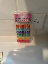Jumbo Hair Bead Multicolor