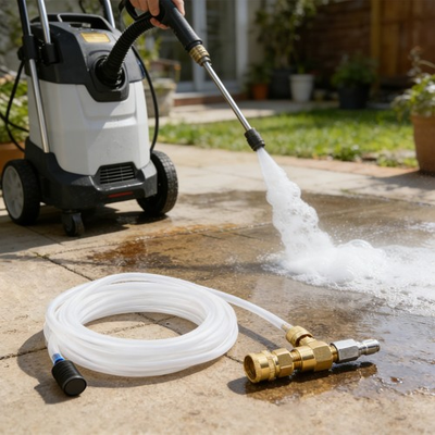 #ad 5000 PSI Adjustable Soap Injector for High Pressure Washer Soap Dispenser Kit $4.23