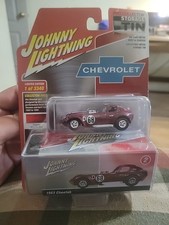 1963 Cheetah Dark Silver Collector Tin Johnny Lightning 1 64