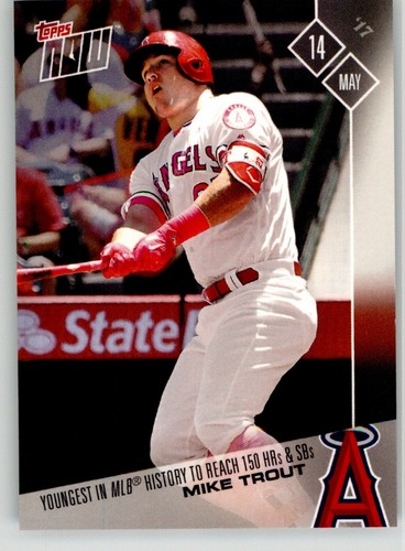 2017 Topps Now 146 Mike Trout