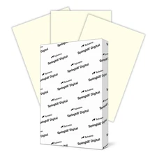 Springhill 11”x17” Cream Copy Paper, 28lb Bond/70lb Text, 104gsm, 500 Sheets.