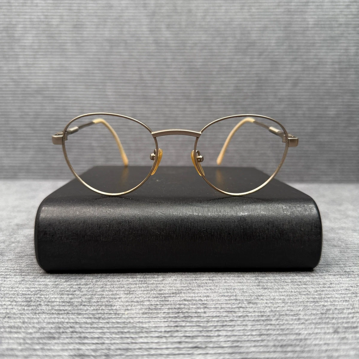 Polo Ralph Lauren Gold Round Eyeglass Frames for sale | eBay