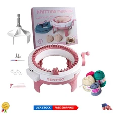 Luxury Knitting Loom with Electric Adapter: Create Beautiful Knits Effortlessly