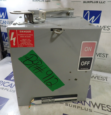 #ad GE SB461R 30 amp 600v Fusible Spectra Busway Switch Bus Plug 3P 4 Wire BP912 $575.10