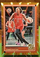 2025 Panini Donruss WNBA - Tina Charles #52 Orange Laser /199