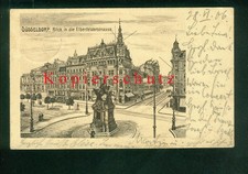 AK Düsseldorf, Blick in die Elberfelderstras...