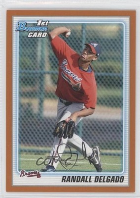 2010 Bowman Prospects Orange 93/250 Randall Delgado #BP59 0t7