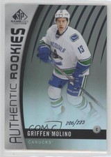 2017-18 SP Game Used Authentic Rookies Rainbow 206/223 Griffen Molino #134 0a4