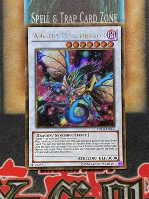 Yugioh Ancient Pixie Dragon PGLD-EN006 Gold Secret Rare NM