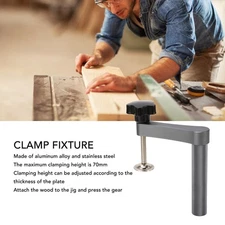 Hold Down Clamp Quick Acting Manual Aluminum Alloy Stainless Steel Adjustable