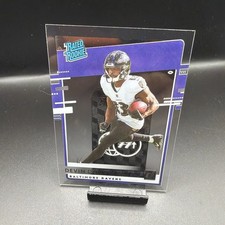 2020 Clearly Donruss Devin Duvernay Rated Rookie Card Base #RR-DD Ravens RC . rookie card picture