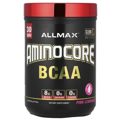AMINOCORE  BCAA, Pink Lemonade, 0.76 lbs (345 g)