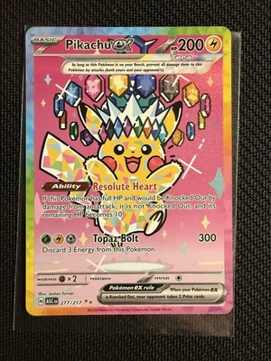 Pikachu Ex Pokémon TCG Cards for sale | eBay