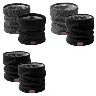 Onvavient Halswärmer Snood Fleece Schlauchschal Motorrad Ski 2er Pack