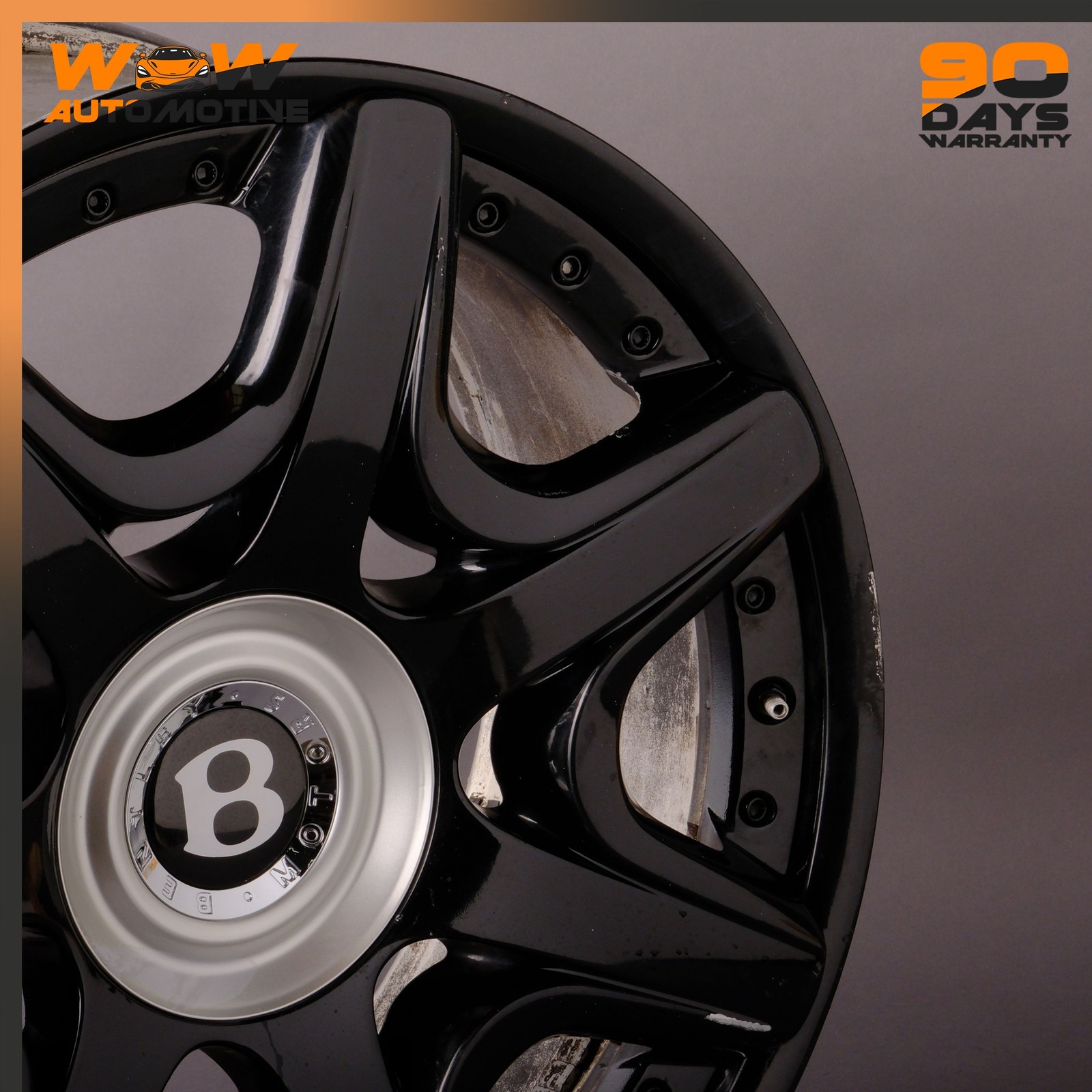 Bentley Continental GT Speed 2009-2013 Front Wheel Black