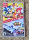 Sonic Mania + Team Sonic Racing Double Pack - Nintendo Switch Pre-owned