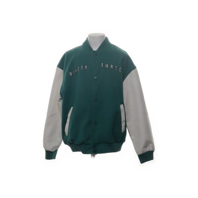 Shoeby, Collegejacke, Jungen, Größe: 146/152, BAA-SBFELT BOMBER, Grün/Weiß #n5s