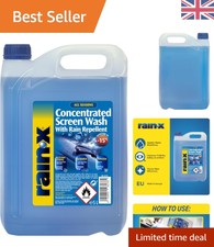 5L Rain Repellent Screenwash - Concentrated & Effective in Extreme Cold - -15°C 3.78 per litre
