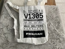 Freitag Tasche V1306 ~ Eco Bag ~ 🌞 Kunststoff ~ Weiß ~ 🌞 56 x 46 cm ~ 