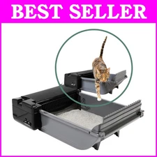 Easy Clean Self-Cleaning Cat Litter Box with Sensor Activation & Odor Control