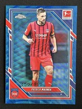Patrick Mainka 2025-26 Topps Chrome Bundesliga Blue Wave Refractor Base /150 #40