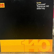 Kodak Carousel Transvue 140 Slide Tray In Original Factory Box B140T