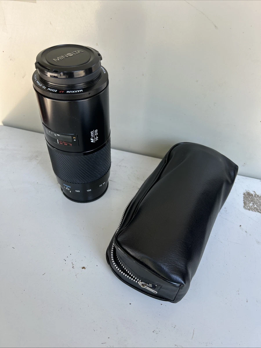 Minolta f/4 Camera Lenses 70-210mm Focal for sale | eBay