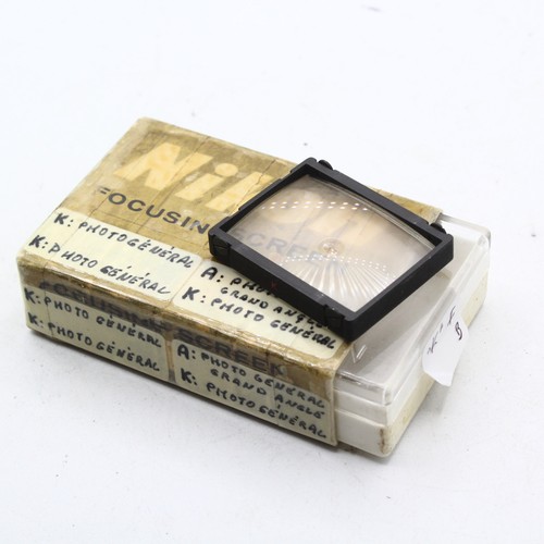 Original Nikon Focusing Screen Type K Micro Split for Nikon F / F2 - Guter Zustand!