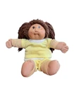Vintage 1982 Cabbage Patch Kids Doll Coleco Mold 21 Signed Brown Hair