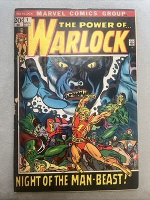 Warlock #1 (Marvel Comics August 1972)