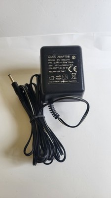 PC-1250 AC/DC ADAPTER MODEL PC-1250-DVD 12V 500mA