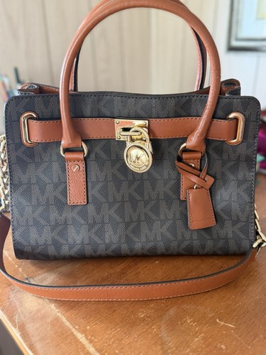 Michael Kors Signature Hamilton Medium Satchel