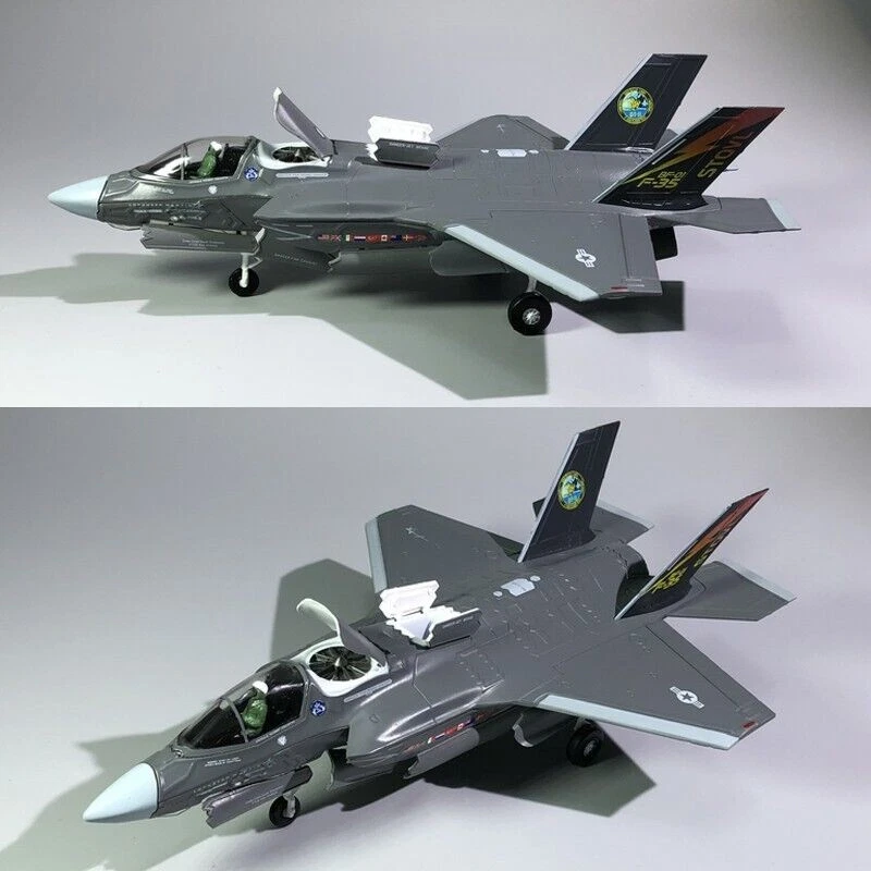 Modellino Aereo 1:72 Diecast Militare Caccia Lockheed Martin F-35B Lightning II - Immagine 4 di 4