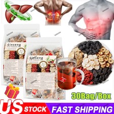 30pcs Ginseng six treasure tea , Kidney tea ,liver tea , red date kidney health
