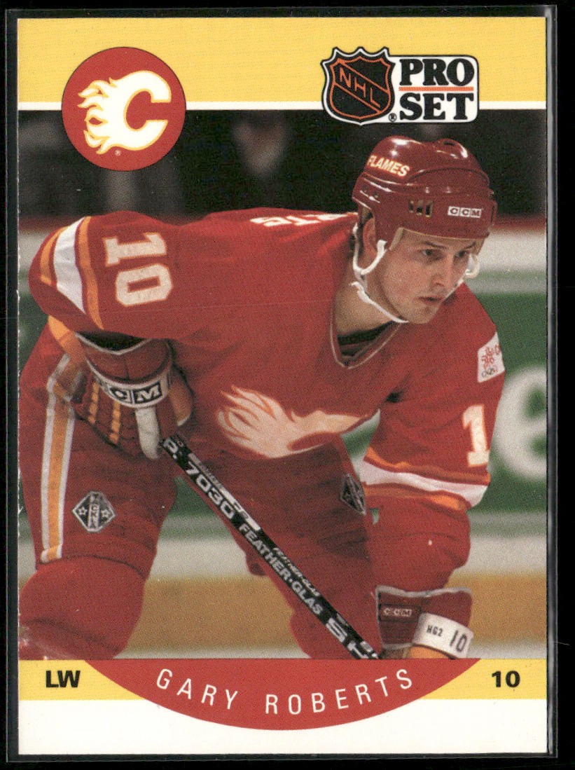 1990-91 Pro Set #45 Gary Roberts