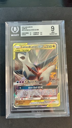 Latias & Latios-GX graded BGS 9 for sale on eBay